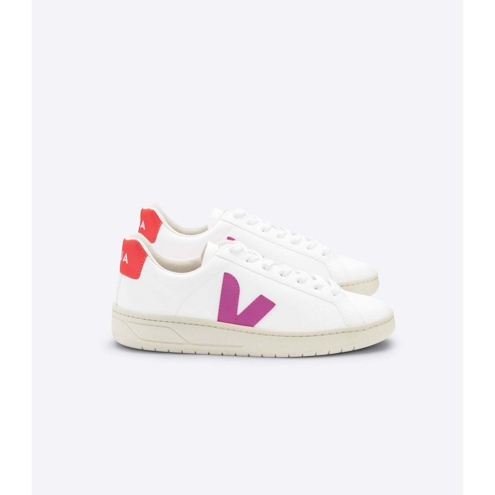 Veja URCA CWL Schoenen Dames White/Red | BE 571FDN